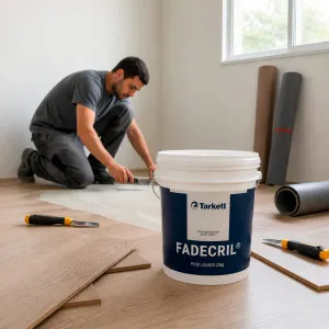 Adesivo Fadecril 23kg para Piso Vinílico | Alta Aderência e Fixação Profissional Tarkett